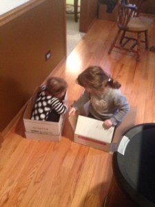 Girls in Boxes